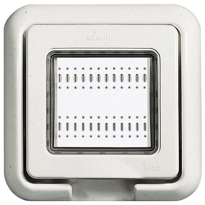 Рамка 1 пост BTicino LIVING LIGHT, белый, 24602N