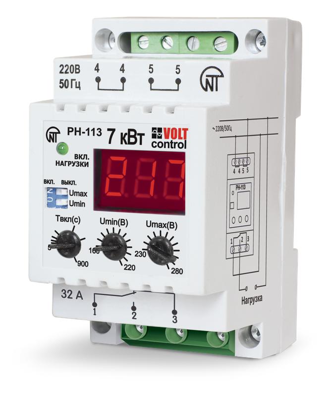Реле напряжения РН-113 1ф НовАтек-Электро 3425600113