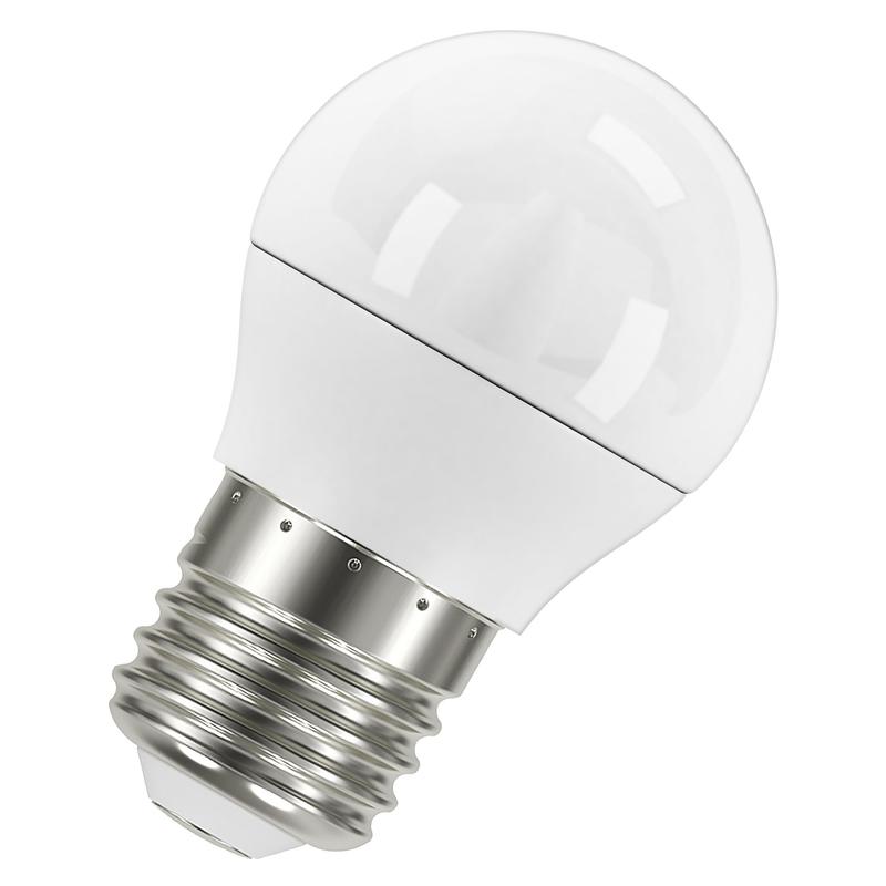 Лампа светодиодная LED Value LVCLP75 10SW/830 10Вт шар матовая E27 230В 10х1 RU OSRAM 4058075579897