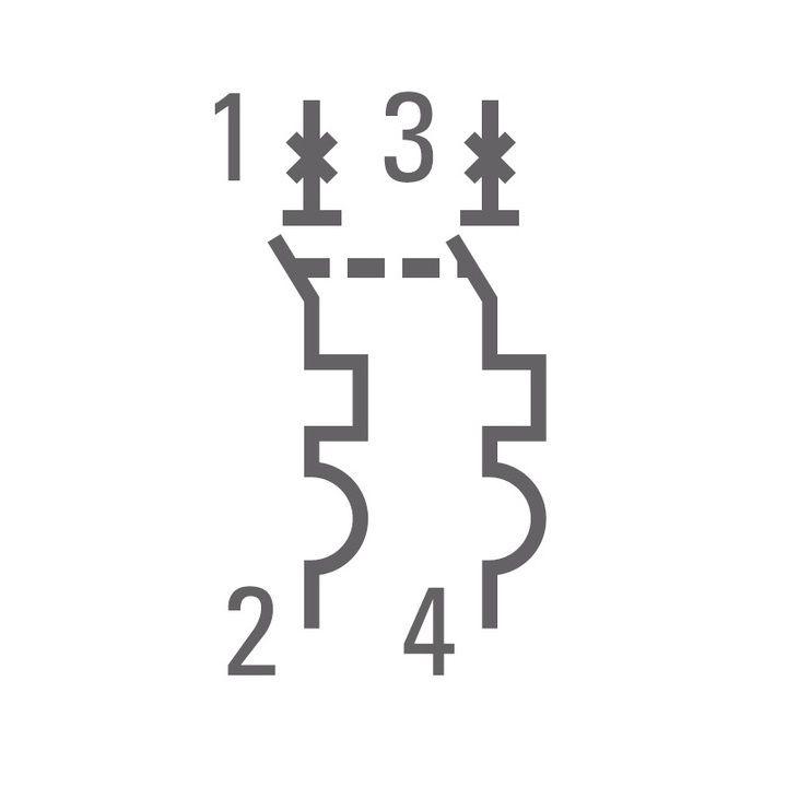 Выключатель автоматический модульный 2п C 2А 4.5кА ВА 47-63 PROxima EKF mcb4763-2-02C-pro