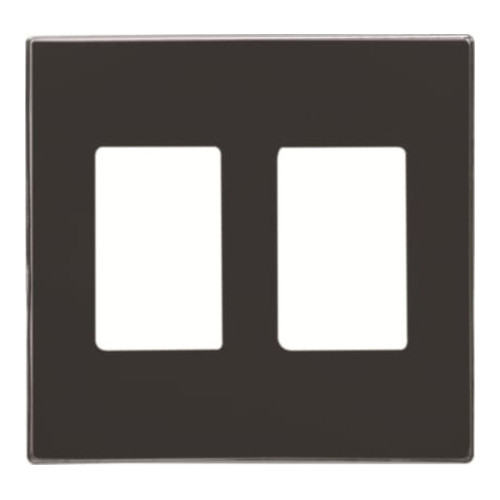 Накладка на механизма 2xVDI ABB SKY, скрытый монтаж, черный бархат, 2CLA855510A1501
